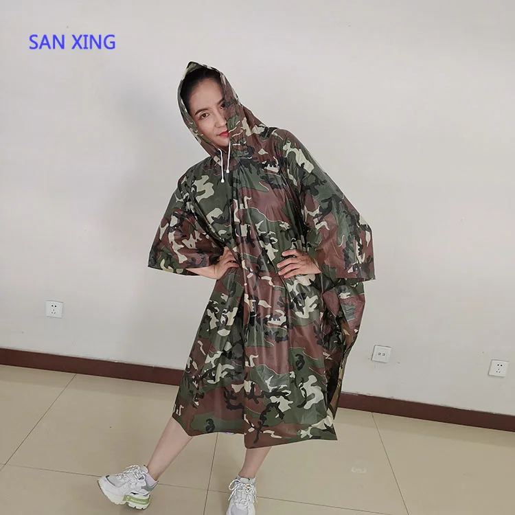 Bike Riding Rainponcho Bicycle Clear Window Light Visible Outdoors Ebike Motorcycle Scooter Cycling RAINWEAR Raincoats PVC