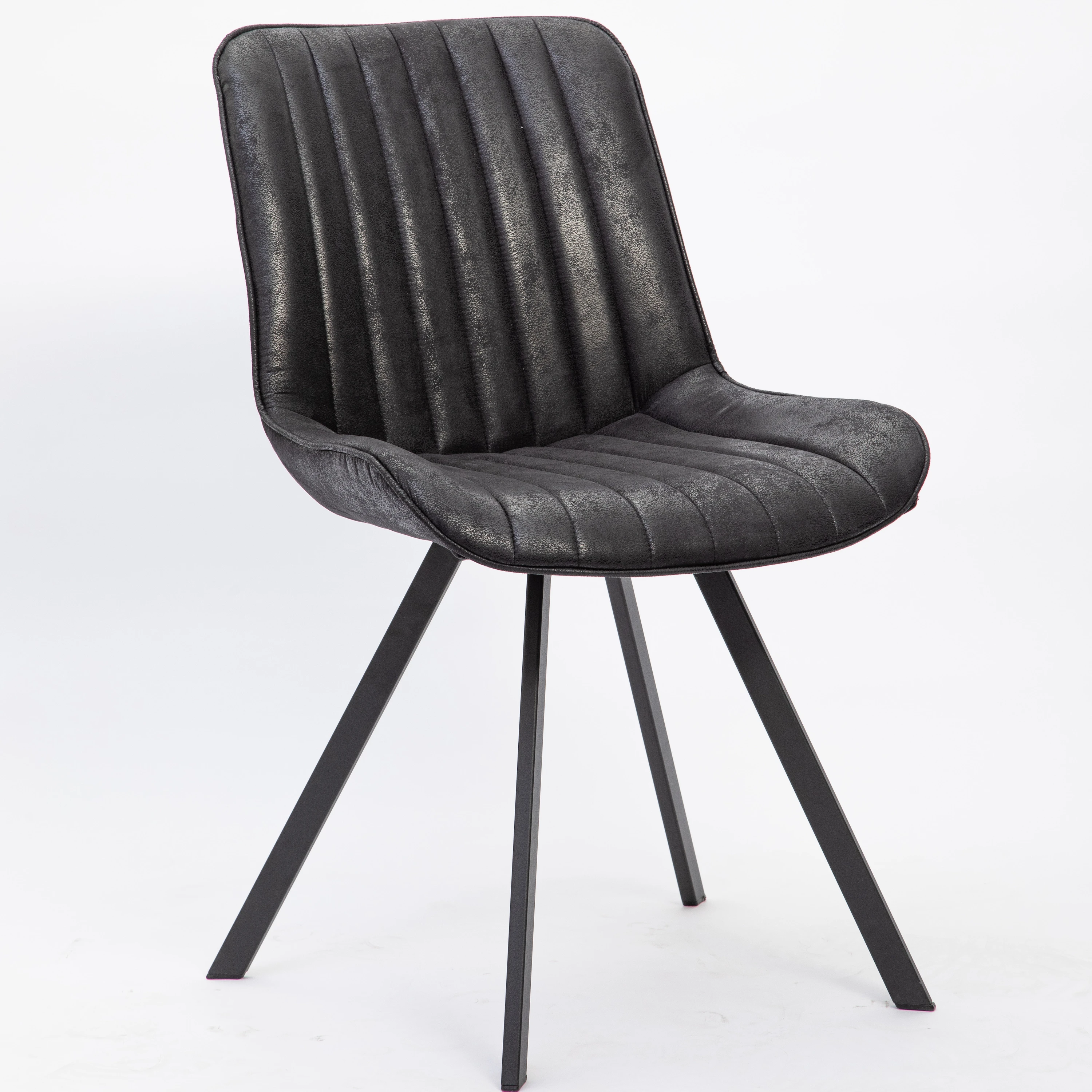 Luxury Restaurant Dinning Room Furniture popular Fabric Dining Chairs With Metal Legs