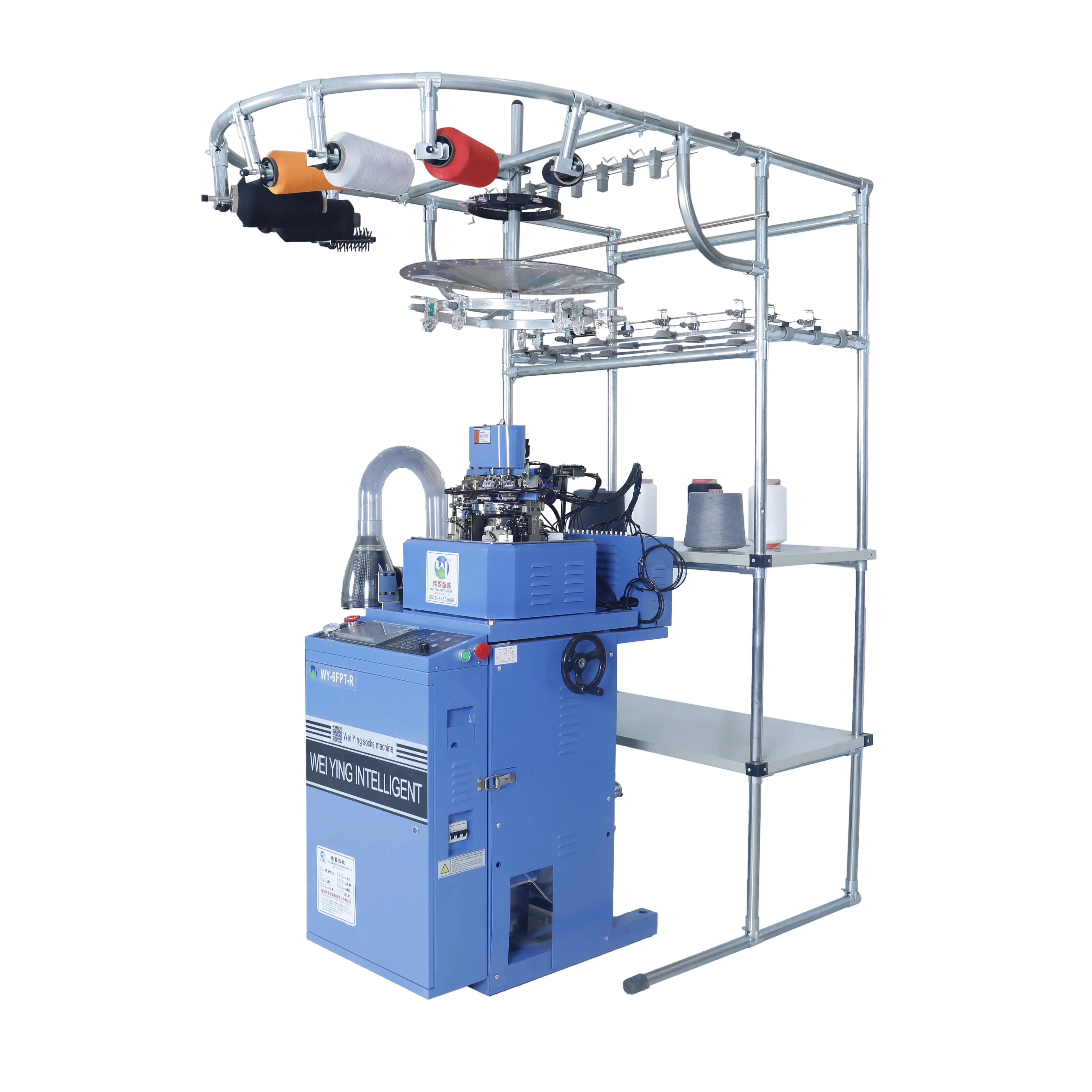 computerized automatic socks knitting machinery plain terry invisible