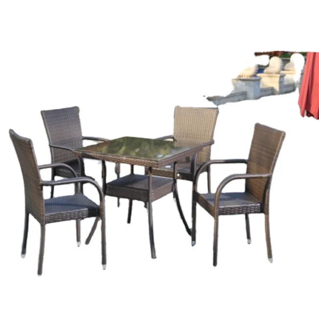 
cheap furniture rattan outdoor table ste 