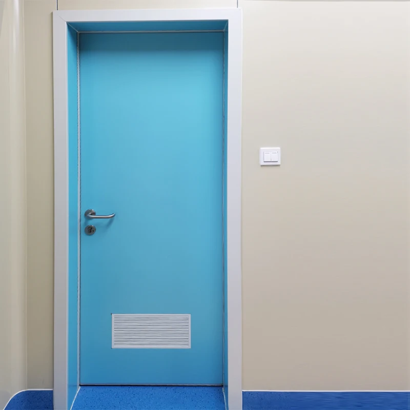 GMP Swing Stainless Steel Hospital Cleanroom Door Clean Swing Door For Pharmacy Hospital Lab