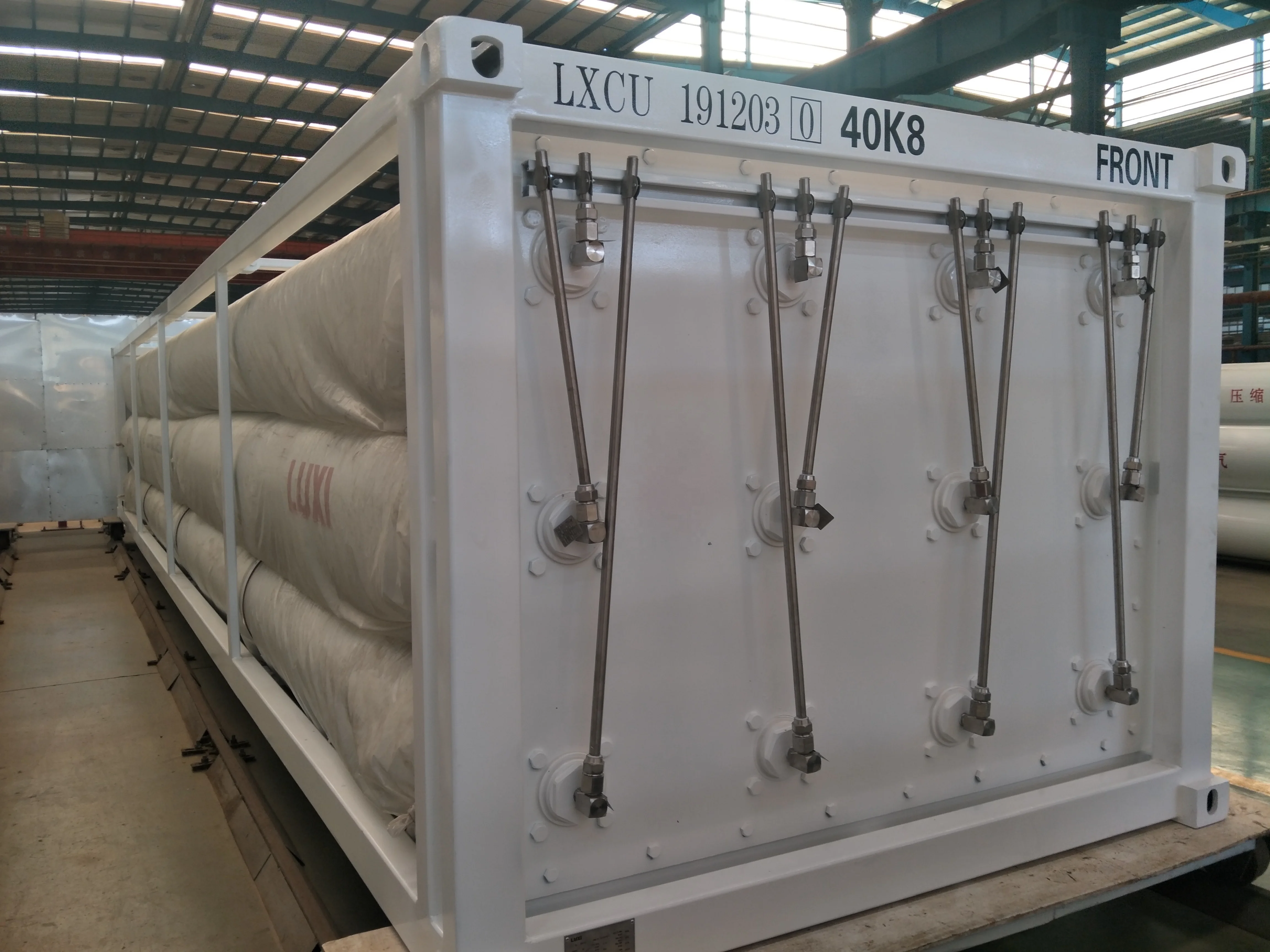 new material  jumbo cylinder for storage and transportation of CNG