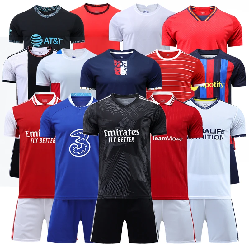 Custom New Model Soccer Sport Football Jersey with Cheap Price