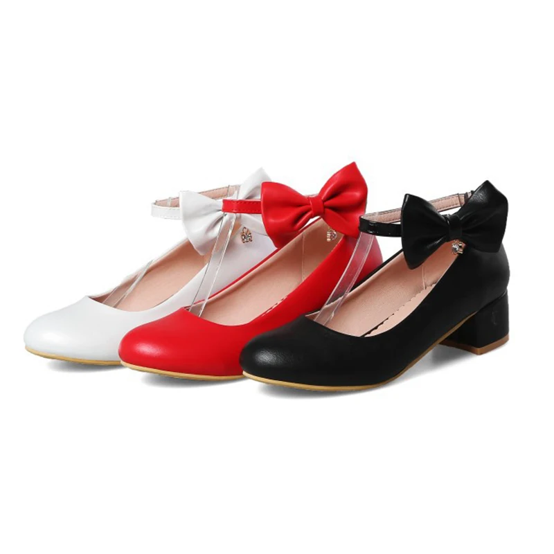 2022 New Children High Heels Princess Shoes Children Kid Summer Fashion Bow Dress Wedding Heel Shoes for girls red ballet flats