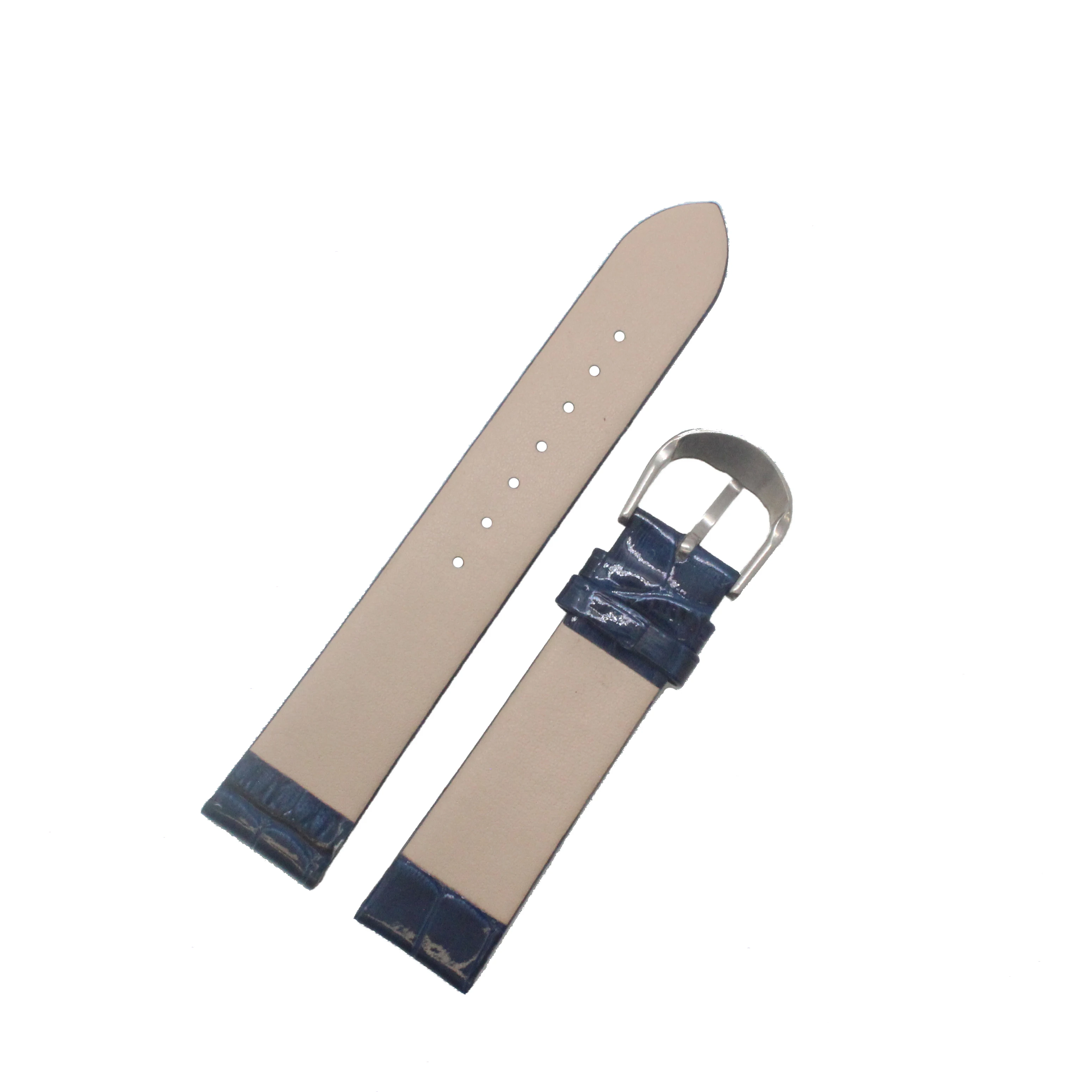 popular green colourful pearl light bamboo genuine leather watch strap band factory direct