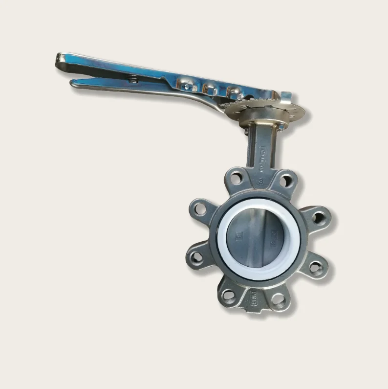 Stainless Steel  Centre Line Lug Type Butterfly Valve with Flange to ANSI125/ANSI 150/Pn10/Pn16/JIS 10K