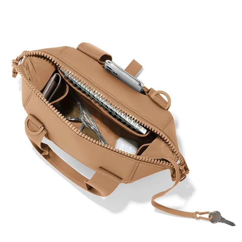 Neoprene Women Tote Bag Duffel Bag OEM Factory Luxury Weekend Outdoors Unisex Zipper Travel Bag