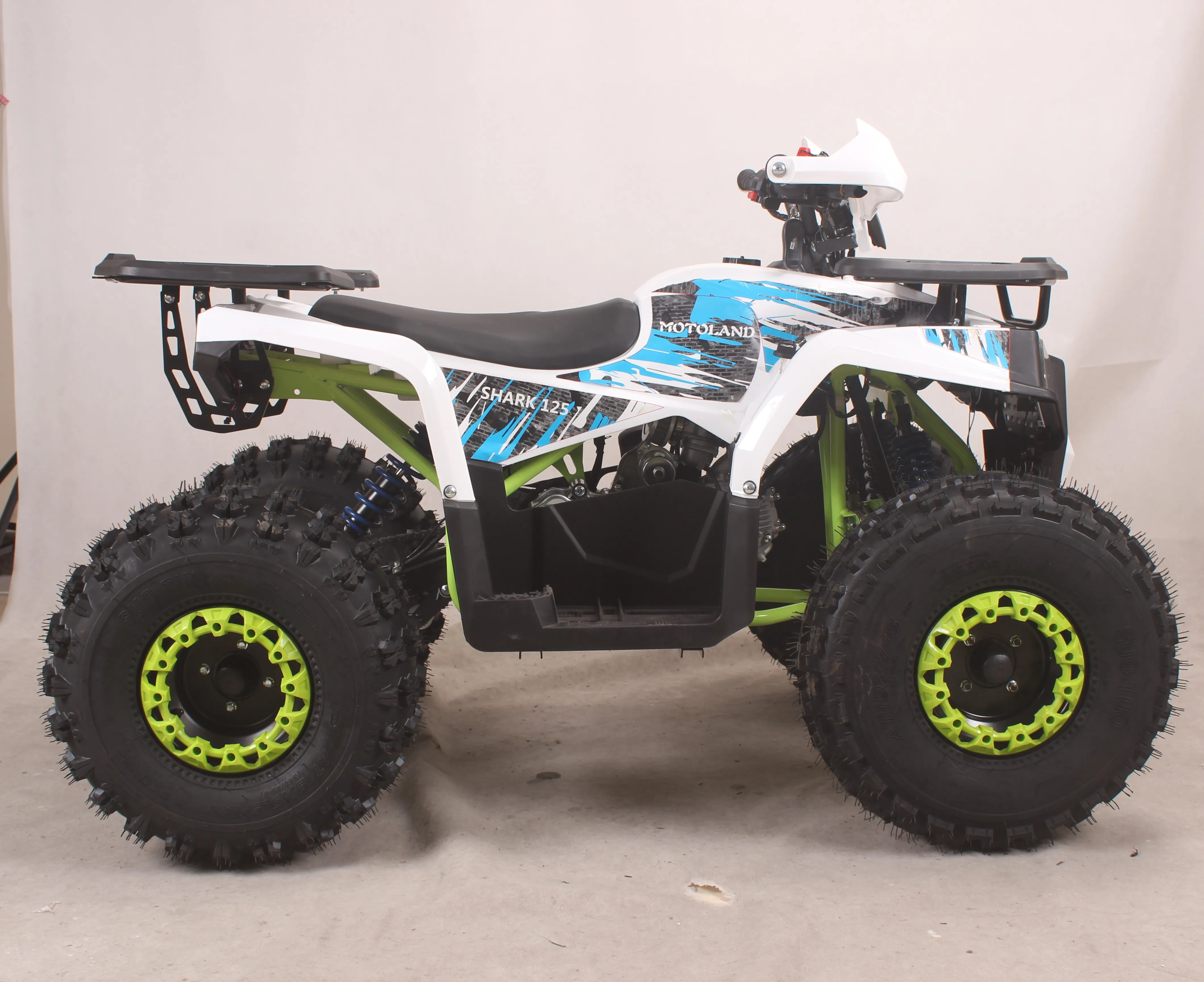 Gas Powered Four Wheeler 110CC 125cc engine ATV FOR adult good quality ATVs  chain drive quad atv 4x4 wide tire