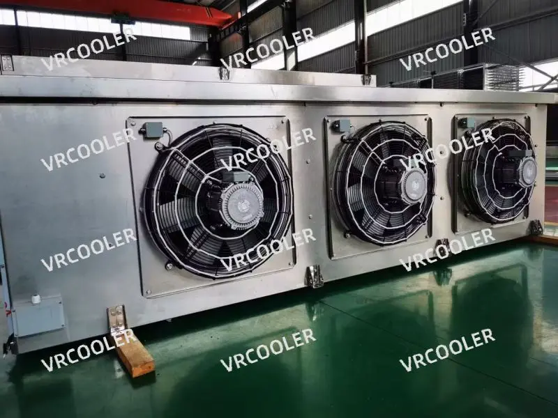 Flexibility Design Stainless Steel Tube Ss304 Ss316L Air Blast Chiller Heat Exchanger