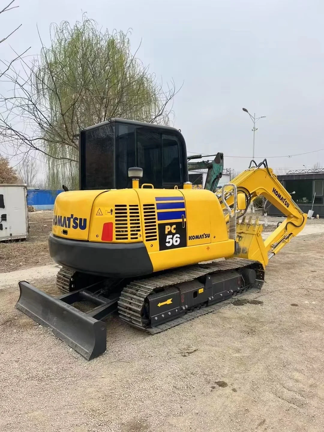Экскаватор Komatsu pc56-7 Низкий рабочий день японский оригинальный мини-экскаватор 56-7 70 78 распродажа