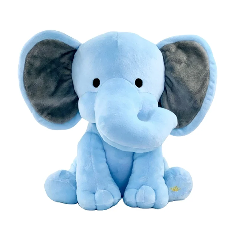 2021 New Cute Plush And Stuffed Baby Elephants Toys With Big Ears Wholesale Cheap Colorful bt21 Soft Toy cartoons Plush Elephant