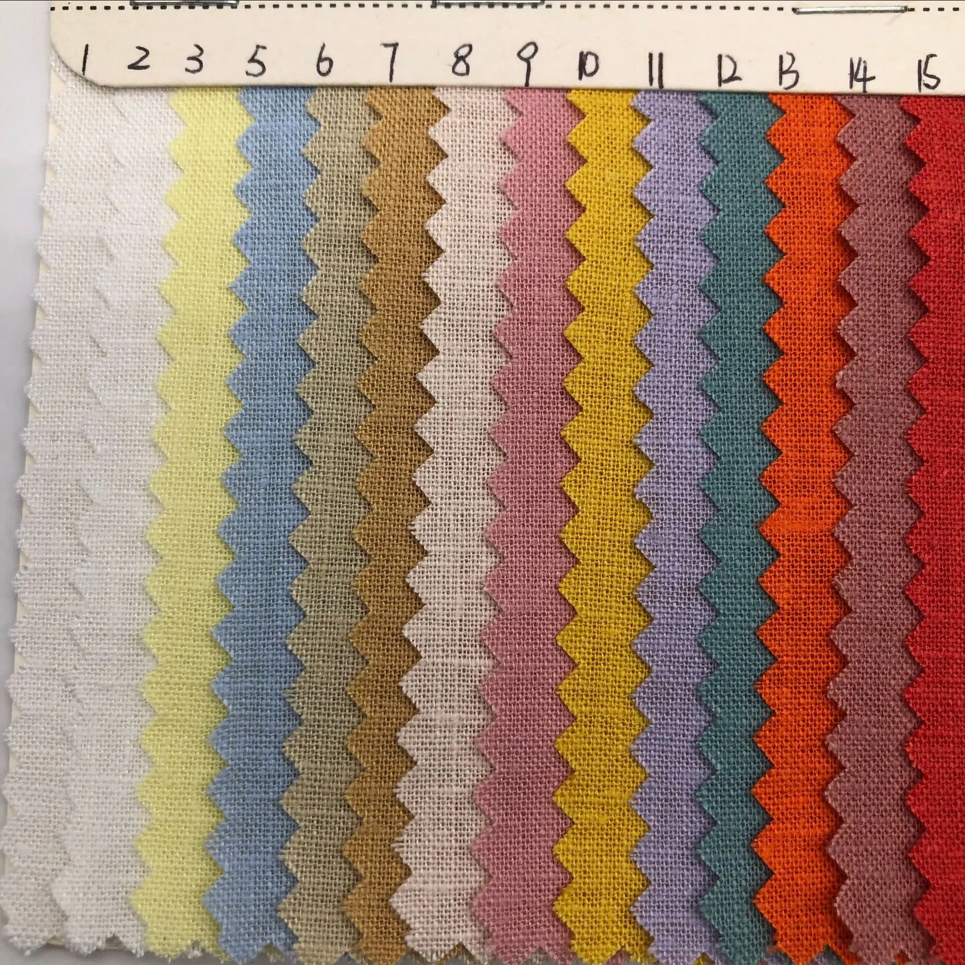 factory custom printed 60 linen and 40 cotton fabrics women top cotton and linen fabric for clothing homewear