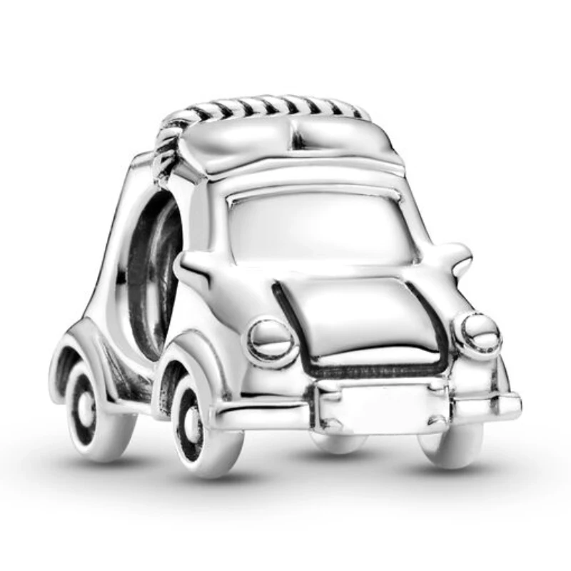 
Car Charm 925 Sterling Silver Beads Pendant Diy Charms Fit for pandora Bracelets 
