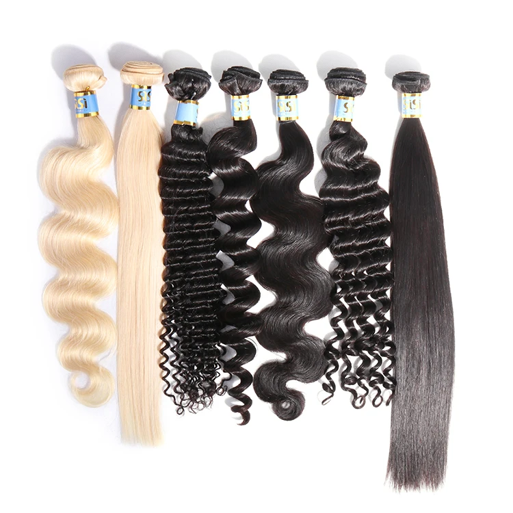 
Free Sample Grade 9a Russian 613 Blonde Virgin Hair, 100% Pure Human Virgin Hair, Wholesale Virgin 613 Russian Hair Bundles 