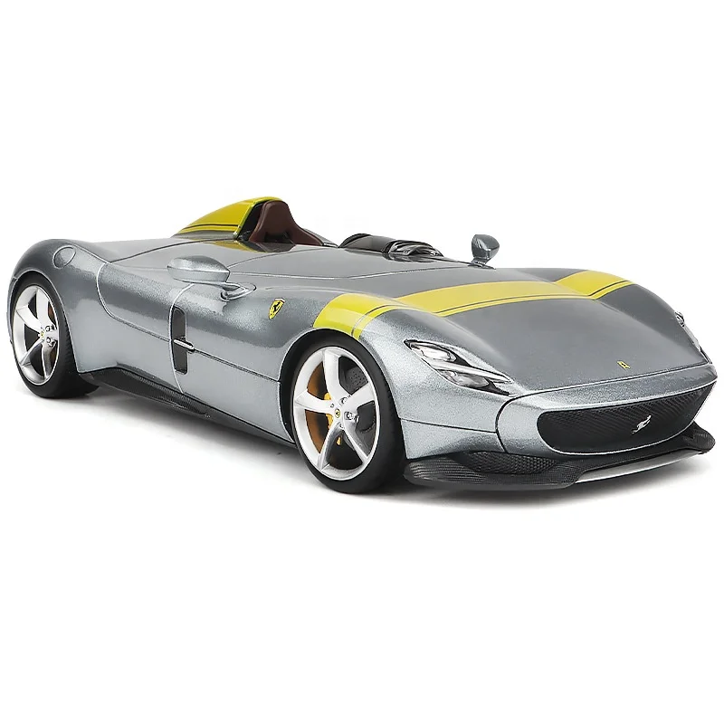 1:18 MONZ3 SP1 Simulation Alloy Sports Car Toy Adult Collection Model Decoration Metal Car Roadster Model Diecast Toy Vehicles