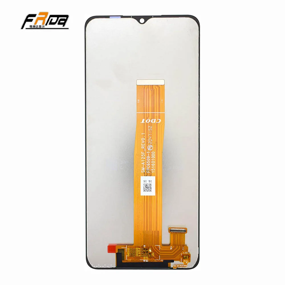6.5 inch black color Galaxy A12 mobile phone LCD Screen Replacement Touch Display Digitizer Assembly for Samsung Galaxy A12