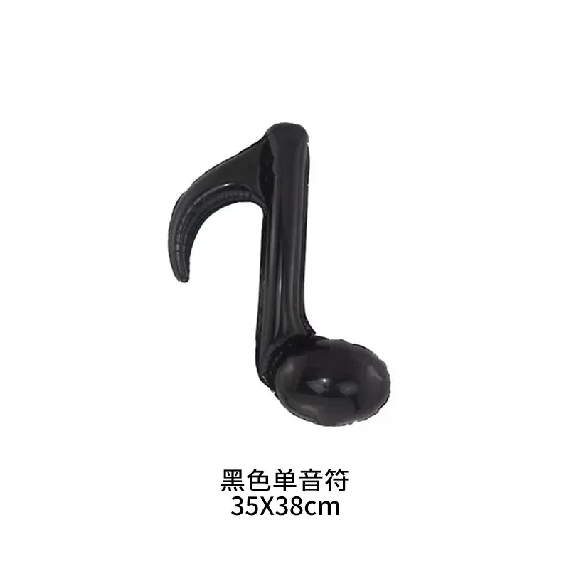 Shanghai balloon toys for kids birthday festival party decoration balloons baby boy girl inflatable toy music note foil balloons