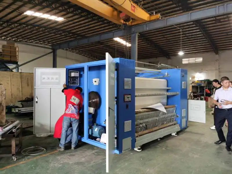 80&100cm large format oil heating drum high speed roller calendar sublimation heat transfer machine for garment textile fabric