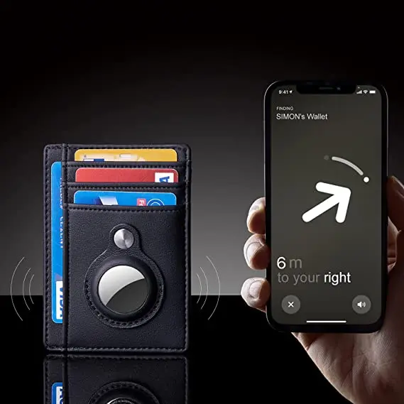 Leyi credit cards professional supplier packing used to put credit airtag wallet card holder with multi-card slot
