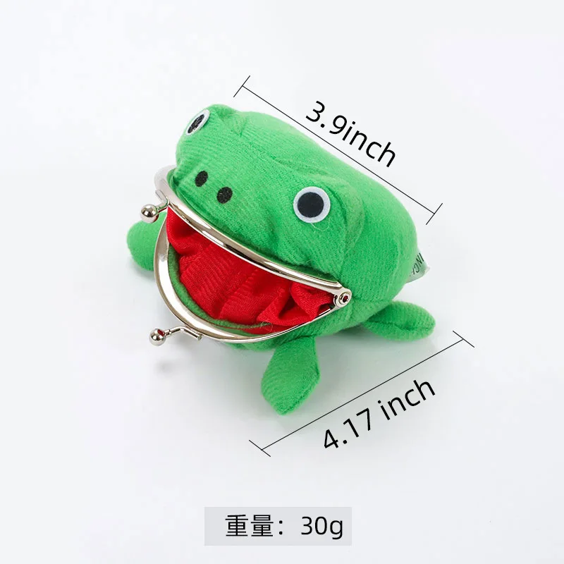 Wholesale Japanese anime Narutoo coin purse green frog wallet