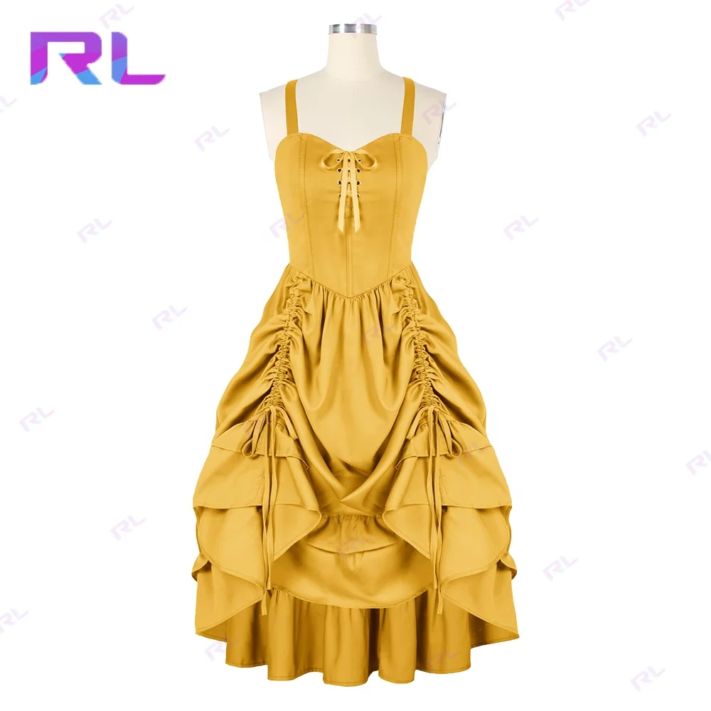 High Waist Ball Skirt Evening Gowns for Women Dress Long Solid Color Dress Gothic Smocked Sundress Summer Dresses 2024