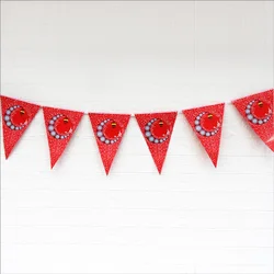 260-300cm Crescent Decoration Muslim Paper Ramadan Banner For Festival