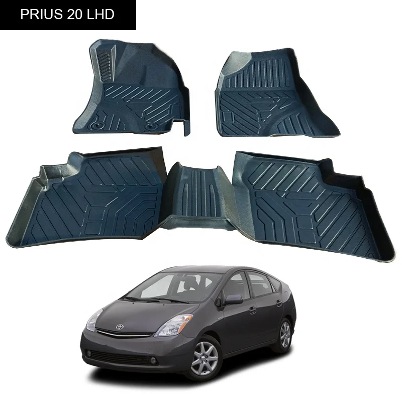 All Season Car Factory Price 3D TPE Car Mat TPE Car Floor Mats use for PRIUS 20 PRIUS 30