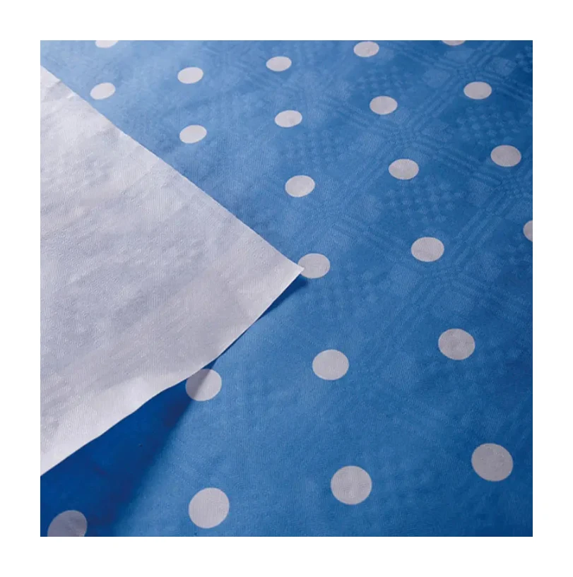 Wholesale colorful  disposable  customized paper tablecloths