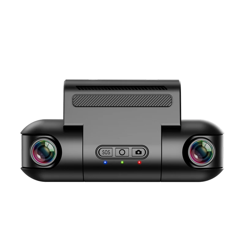 2 lens Front and Rear Dashcam Dual 1080p Car Black  Box