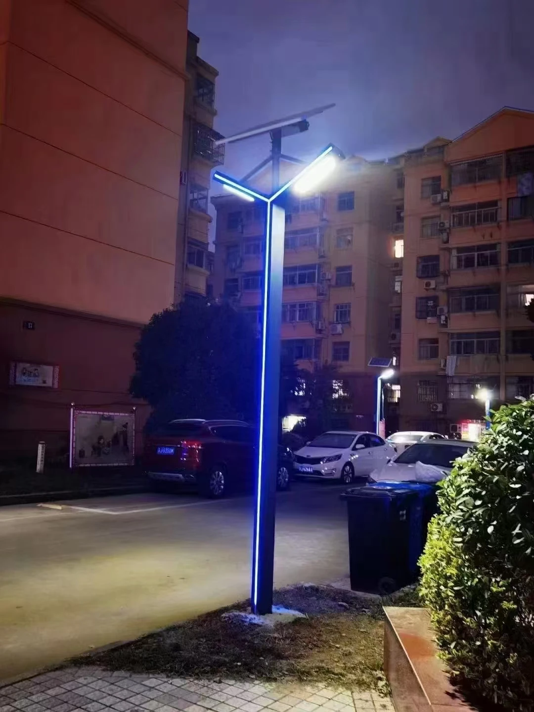 led light pole landscape light pole residential modern led pole light