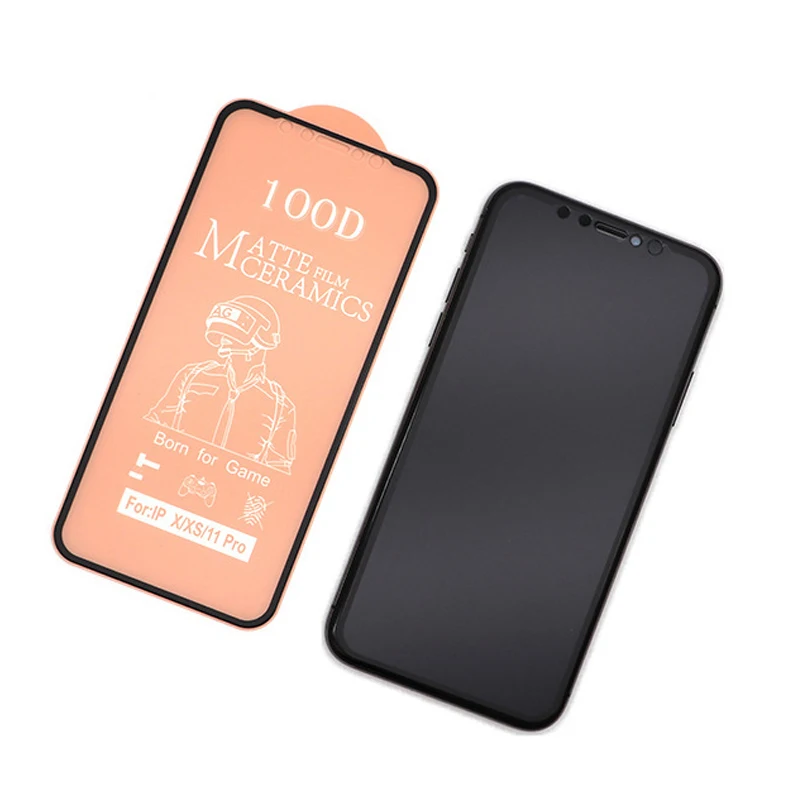 
Новейшие продукты 100D, керамическая матовая пленка, протектор экрана для iPhone 11, гибкая HD керамическая защита экрана для iPhone 11 