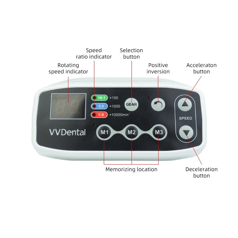 Top Quality Dental LED Brushless Micromotor Electric Dental Micro Motor