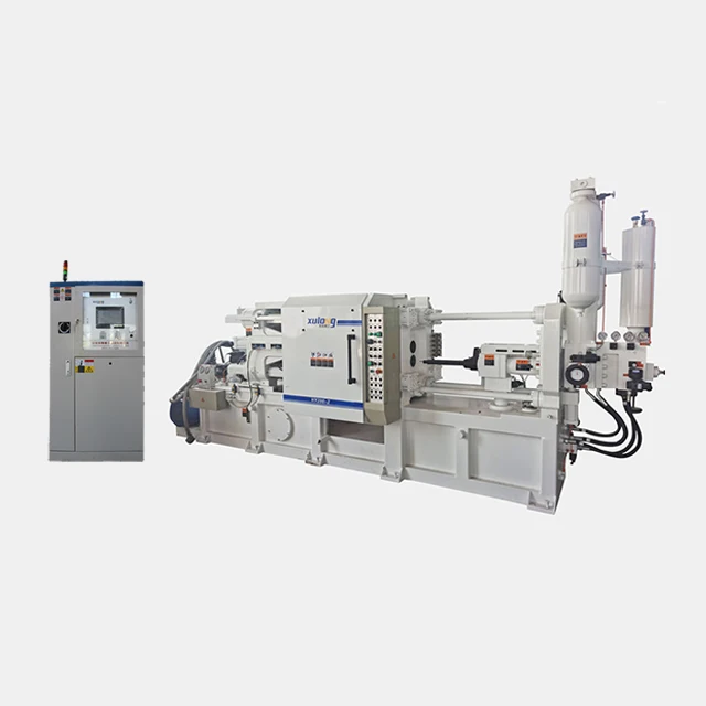Full Automatic Aluminum Alloy Die Casting Machine Controlled By PLC With Gas