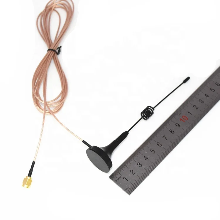 Внешняя 868 МГц Магнитная lora антенна SMA/IPEX/CRC9/TS9 Разъем