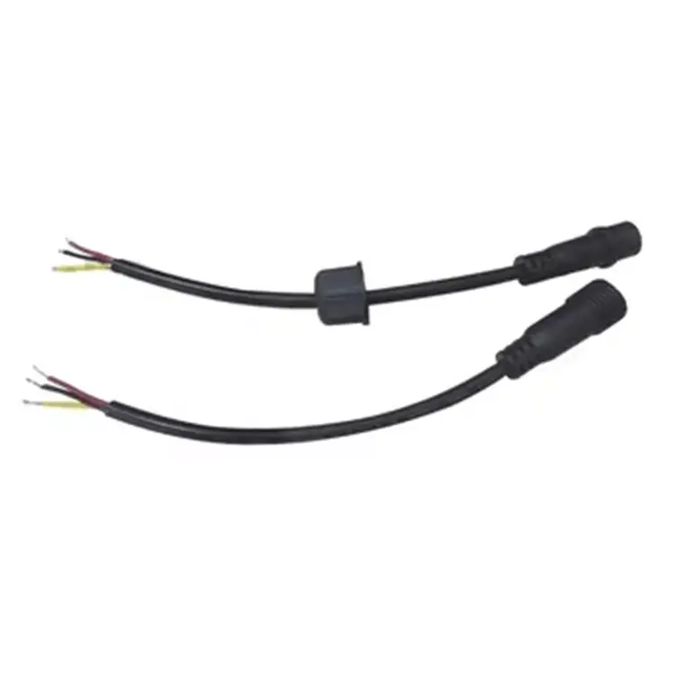 waterproof 2pin 3Pin 4pin 5pin JST SM connector 20AWG 10cm male and female cable connector