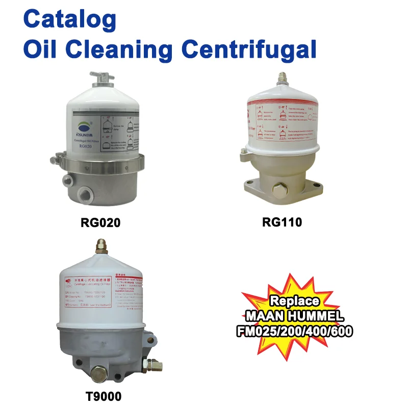 Factory Price Lubricating Filtration System Centrifuge Bypass Filter Centrifugal Bypass Oil Lube Filter RG110
