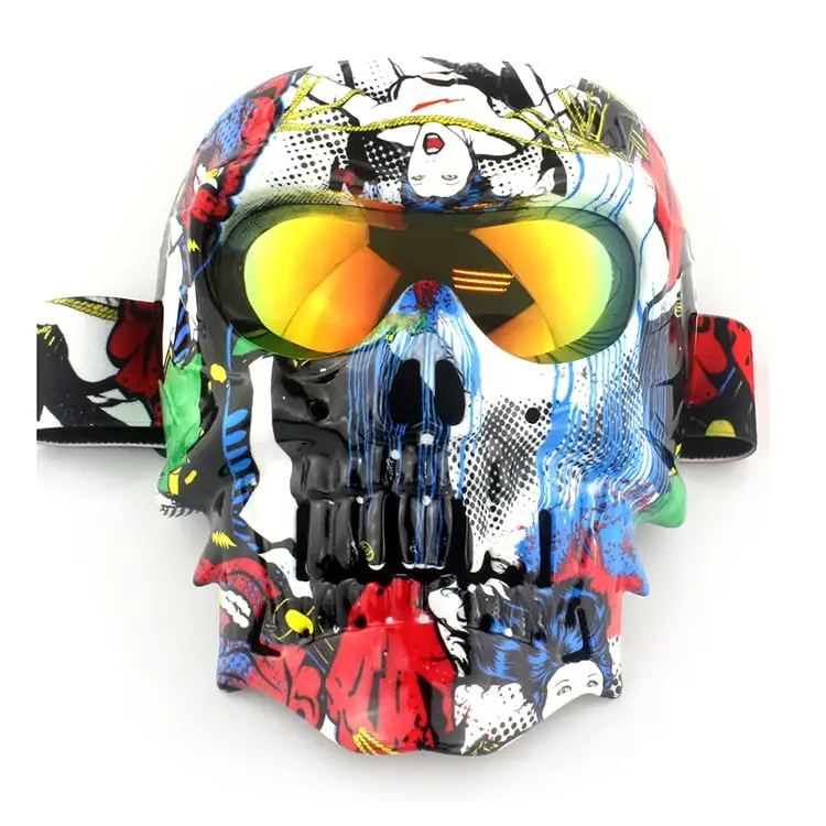 Vintage Motorcycles Helmet Glasses Tactical Goggles Sand-Proof Motocross Goggles