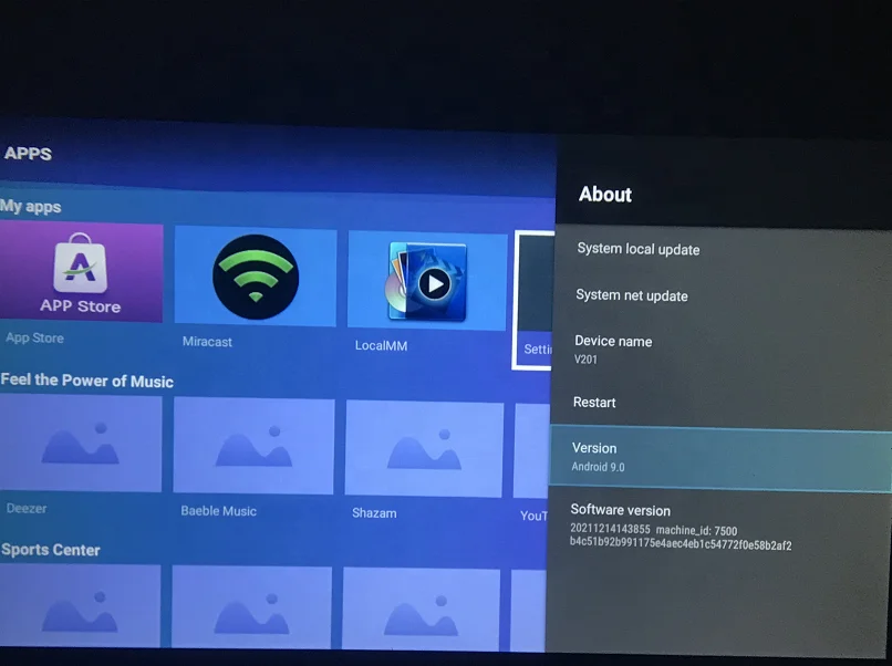 C50B оптовая продажа 4K светодиодный проектор Android 9 0 1 + 8G Двойной Wi-Fi BT 1080P портативный домашний кинотеатр умный