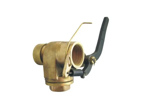 marine valve JIS Bronze Sounding Cock with 90 degree Lever and Weight