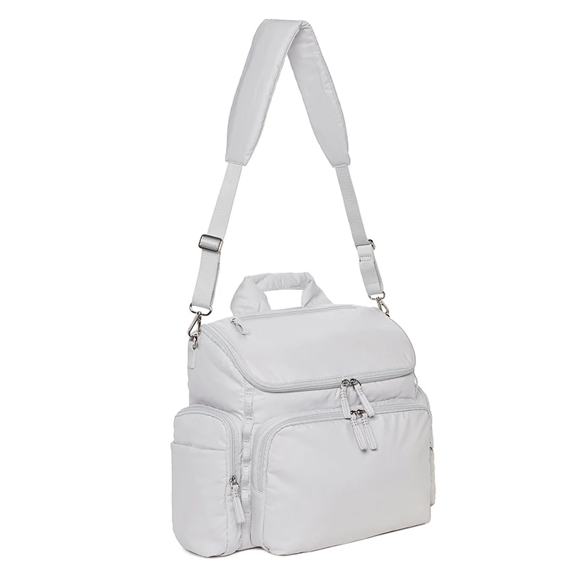 Large Custom Waterproof Cotton Caddy Storage Organizer Mommy Nappy Bag Baby Diaper Backpack With Strap