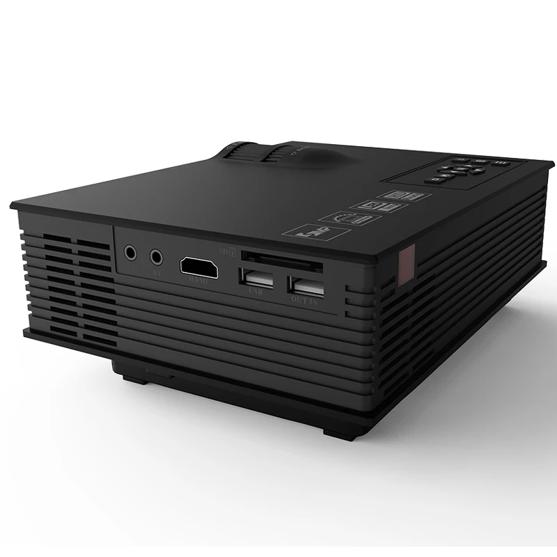 UNIC high lumens low cost projector logo projector home cinema LCD LED projector UC68