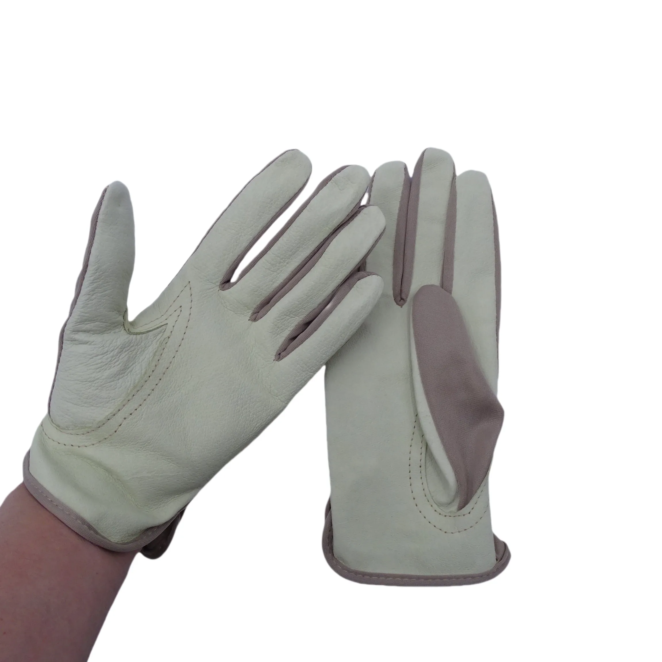 Factory Direct Price Pig Leather Hand Protection Driving Safety Work Gloves for Men Women