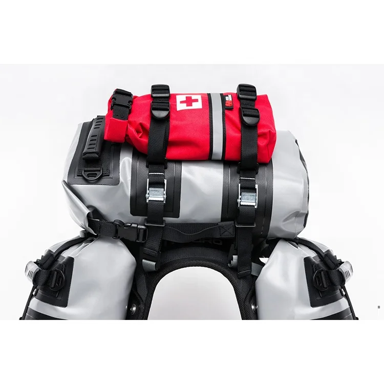 China Supplier Customized Dry Bag 500D PVC Tarpaulin Waterproof U Type Dry Bag Motorcycle Saddlebags