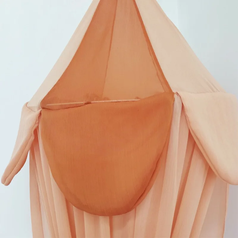 Baby Girl Princess Bed Mosquito Net Canopy For Crib Cot Decoration