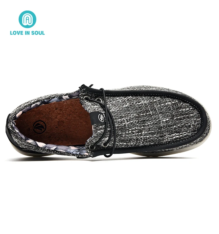 High Quality Slip On Work Loafers Mens Arch Support for Plantar Fasciitis Lightweight Walking Running Shoes