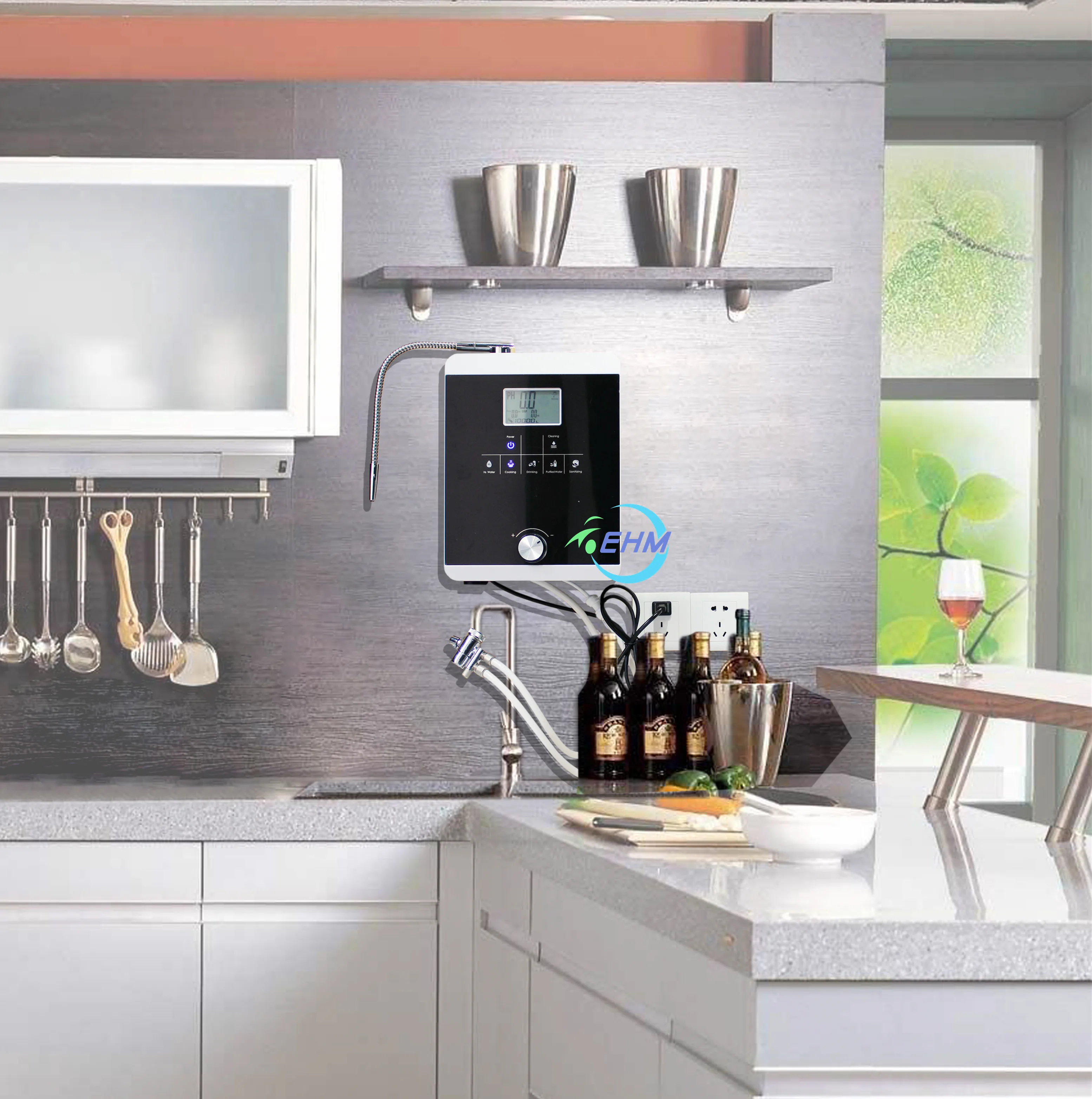 Factory direct Water Filter Alkaline Purifier WATER IONIZER MACHINE For household