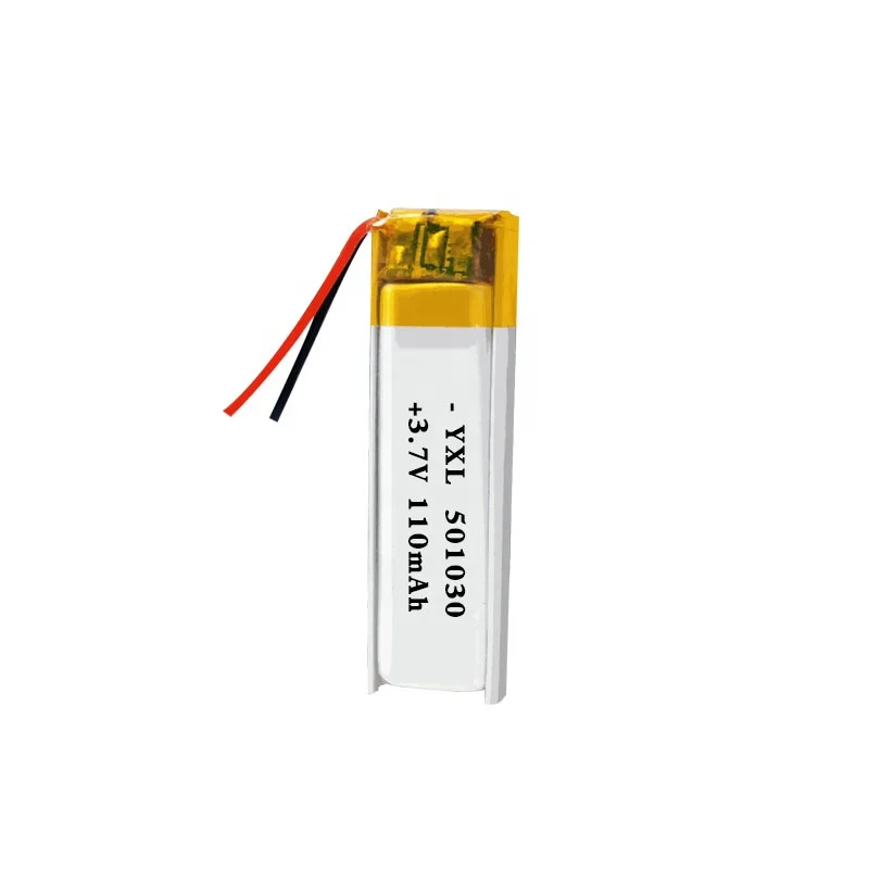 
 Yongxinlong, 3,7 в, полимерная литиевая батарея 501030, 110 мАч, электронный замок, светодиодные лампы, интеллектуальная литиевая батарея  