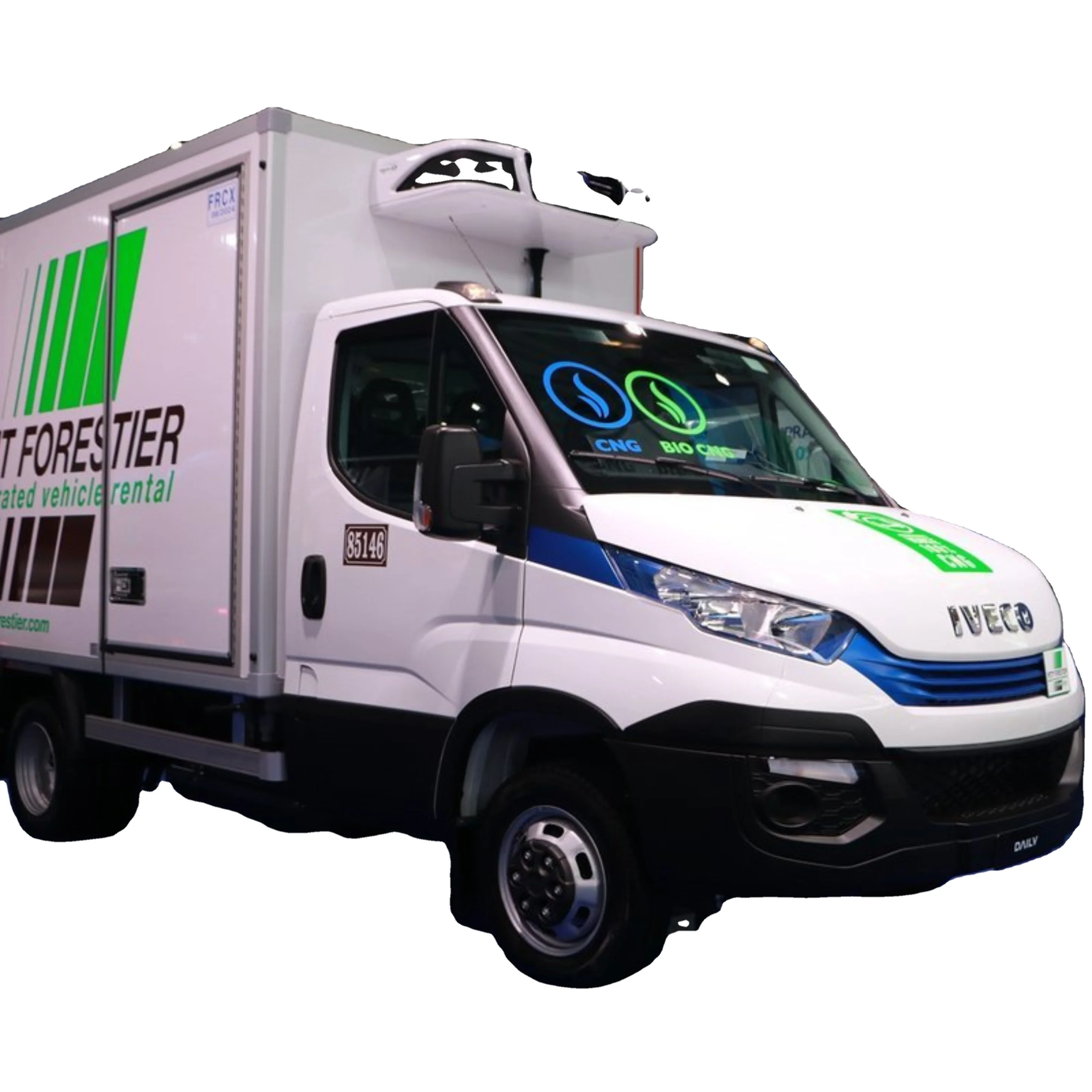 2024 Lveco Refrigerated Freezer Truck Mini Refrigerator Van for Meat Transportation isuzu