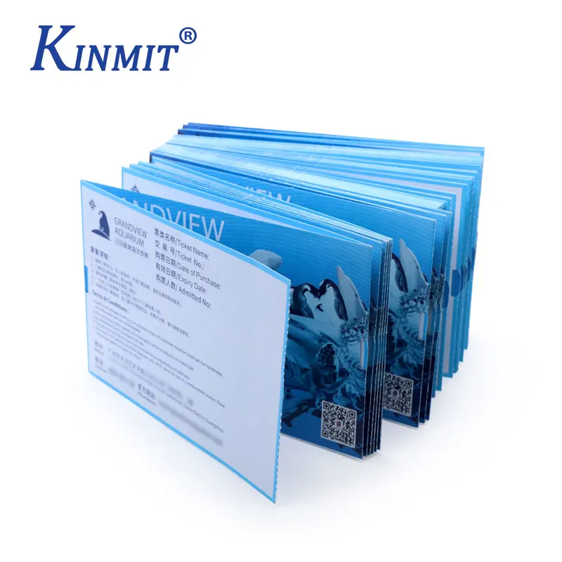 High quality thermal printing airline ticket/boarding pass/movie tickets rolls paper ticket parking