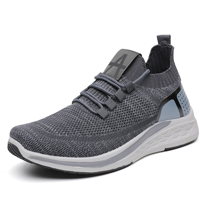 2021 Latest design oem cheap custom slip on stylish slip on running walking casual shoes sneakers for men